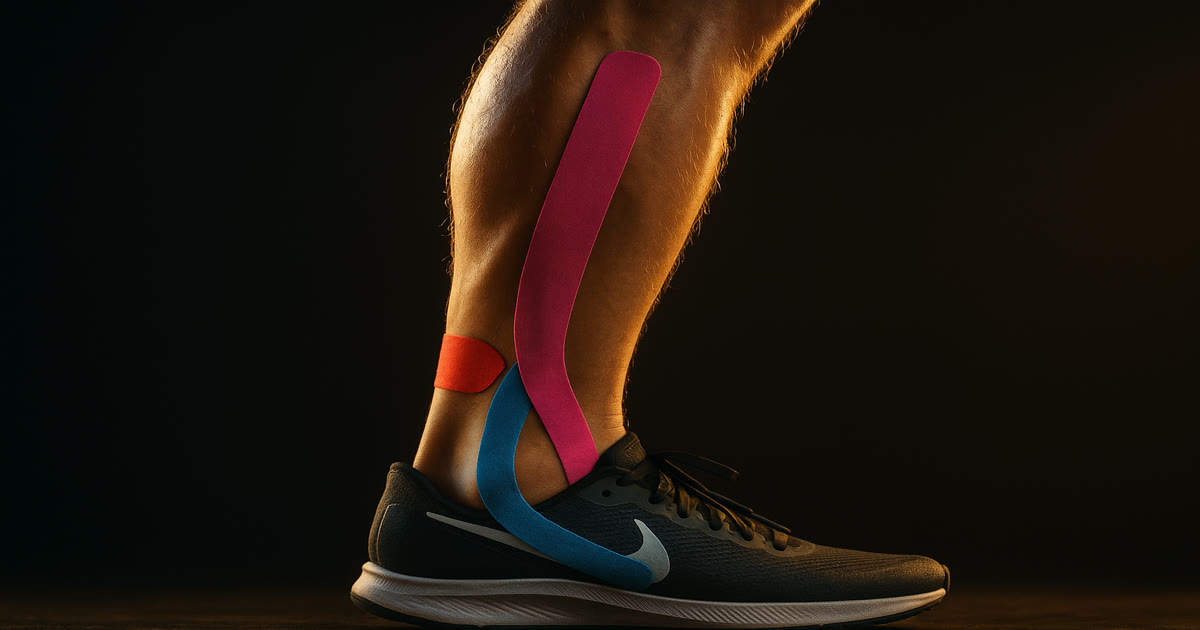 Kinesio Tape no Tornozelo e Panturrilha: técnicas que funcionam na prática