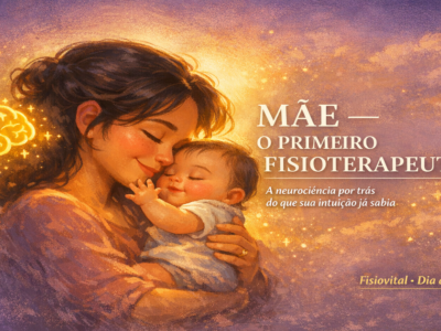 Mãe — o primeiro fisioterapeuta do bebê (a neurociência por trás do que sua intuição já sabia)