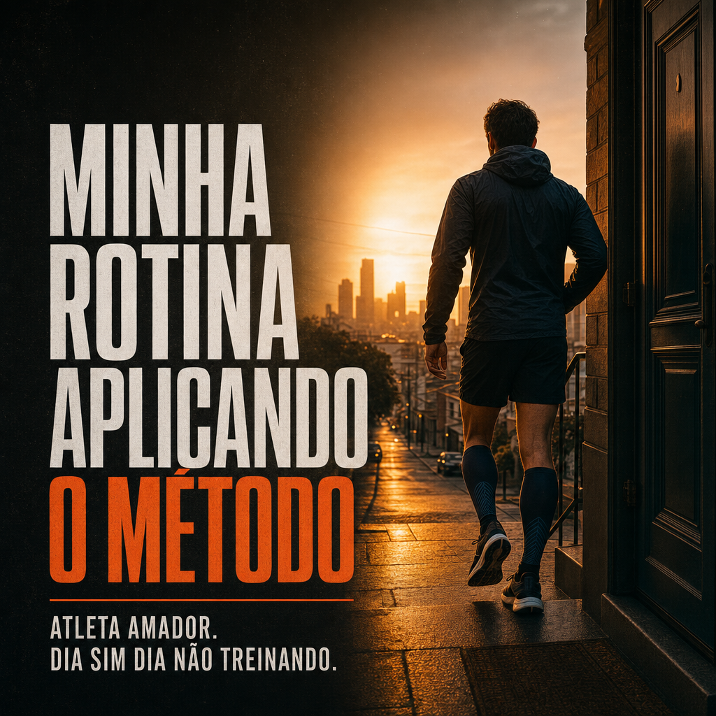Minha rotina real aplicando o Método — atleta amador