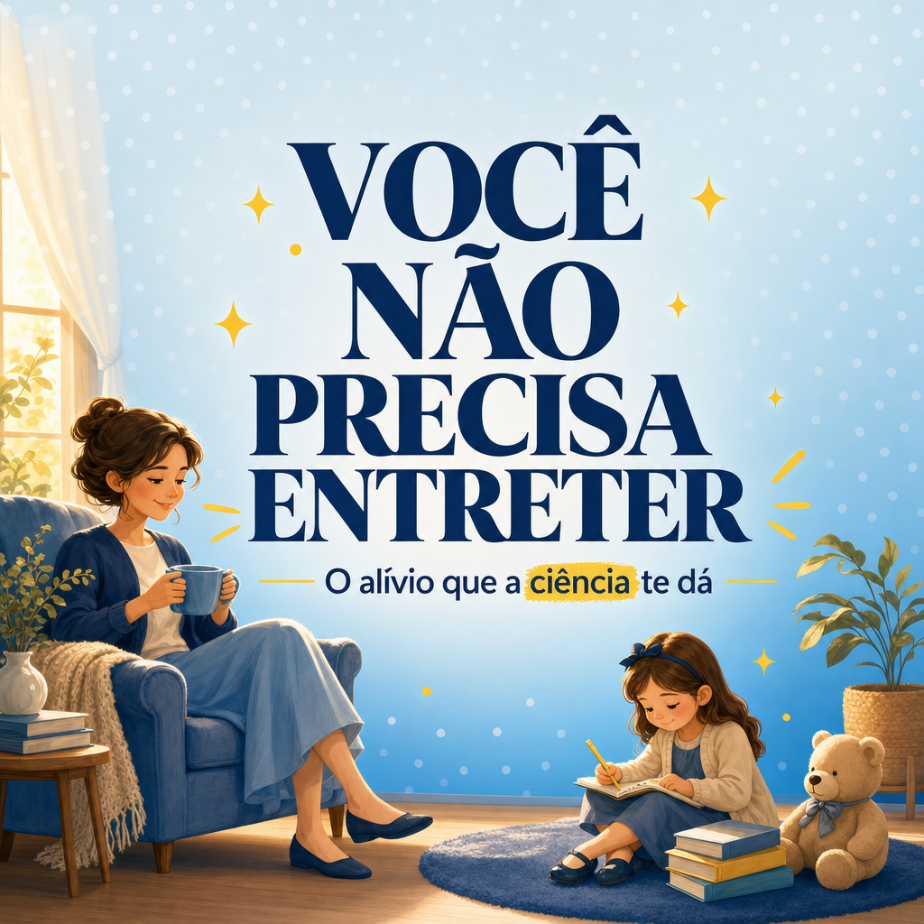 Você não precisa entreter — o alívio que a ciência te dá