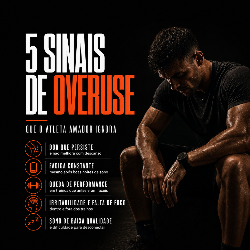 5 sinais de overuse que o amador ignora