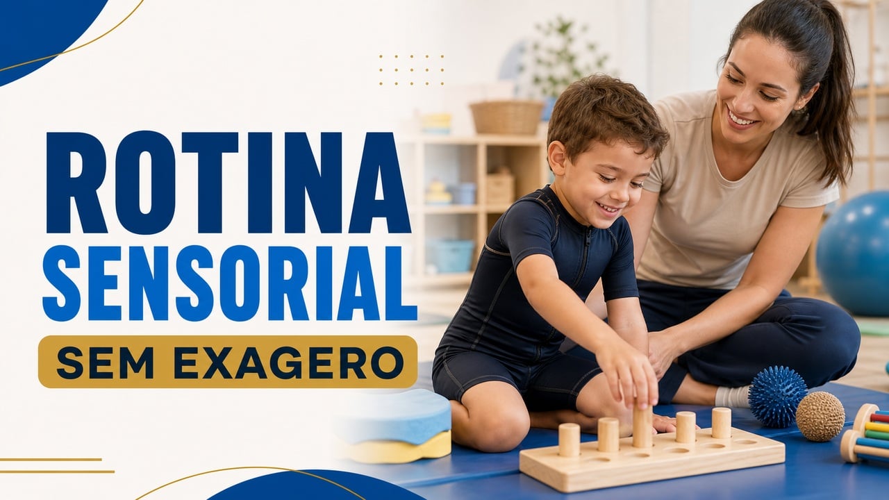 Rotina sensorial sem exagero: quando a compressão pode ajudar a criança?